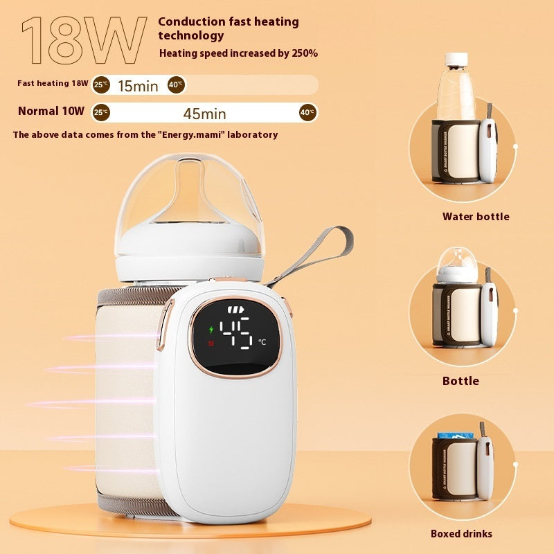 Constant Temperature Feeding Bottle Cover Warm Milk Night Milk Artifact Go Out Portable Universal Milk Modulator